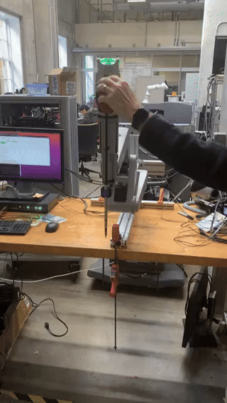 Surgical Robot Dynamic Model Identification and Control 
